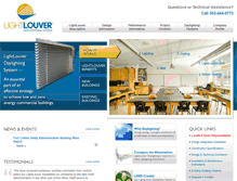 Tablet Screenshot of lightlouver.com